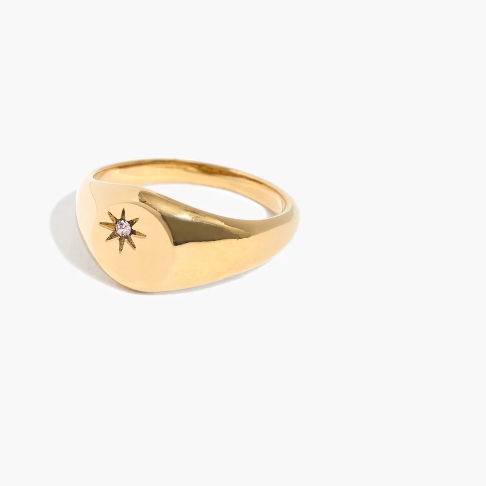 Madewell Spark Signet Ring